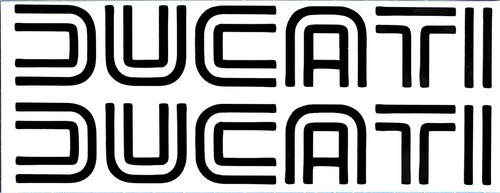 Classic ducati decals - classic,