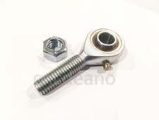 M8 8mm Male Right Hand Thread Rose Joint Track Rod End Complete With Locknut