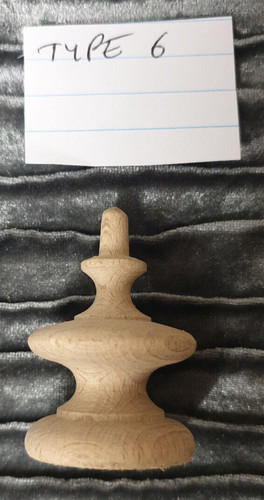 Wooden finial type - finial,