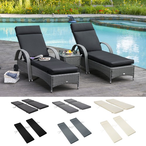 Set sun lounger - set, cushions
