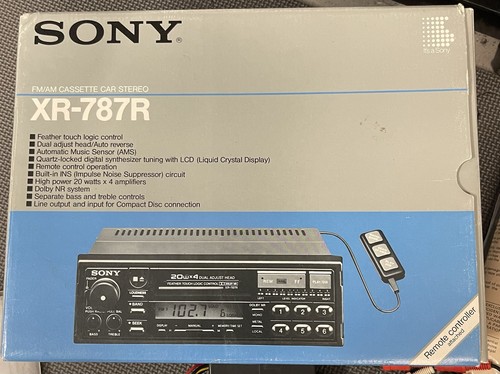 Sony 787r am cassette - fm/am,