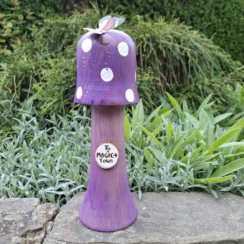 Bespoke handmade purple wooden - bespoke,