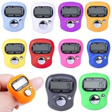 4 × Digital Electronic Tally Counter Dhikr / Tasbih / Tasbi / Tasbee Finger Ring