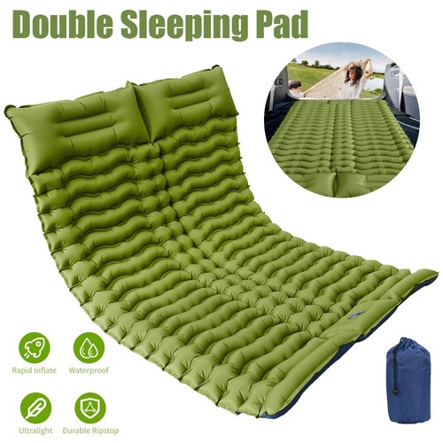 Self inflating mattress double - self,