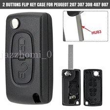 CE0536 HU83 2 Button Flip Key