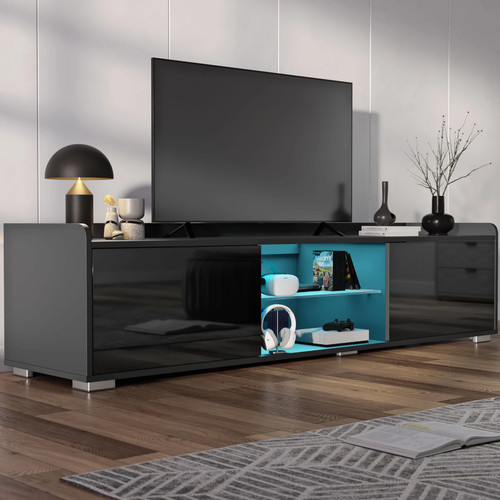 140cm high gloss unit - high,