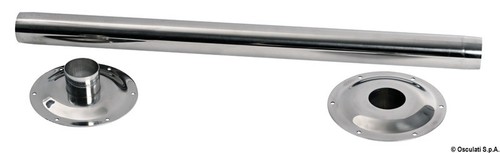 All stainless steel table leg - table,