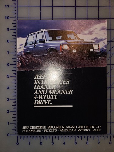 1984 jeep eagle 4x4 brochure - 1984,