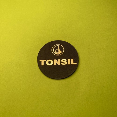 Unitra tonsil 30mm badge - unitra,