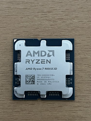 Amd ryzen 9800x3d core - amd, 7