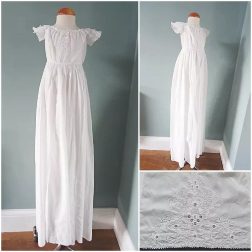 Antique christening gown dress - antique,
