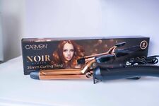 Carmen Noir Curling Tongs 25mm - Black / Rose Gold - opened never used