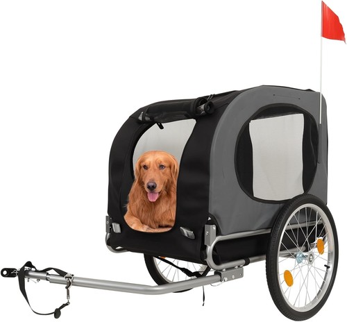 Pet bicycle trailer stroller - bicycle,