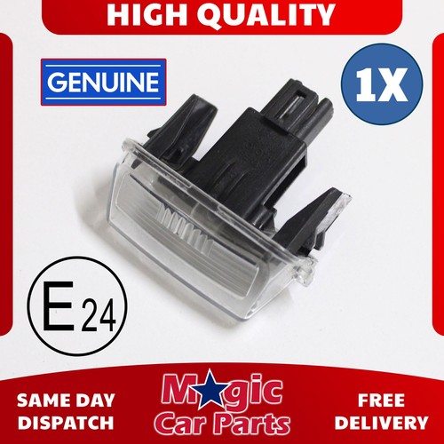 Rear number plate light - light, for