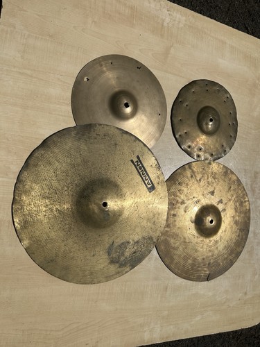 Cymbal set cracked warped - cracked/,
