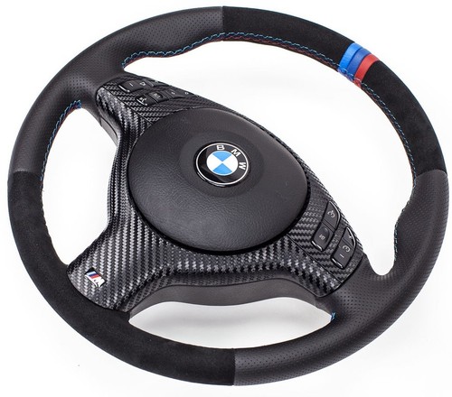 Leather steering wheel for bmw - leather,
