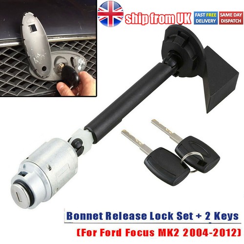 Bonnet release lock latch - lock, 2