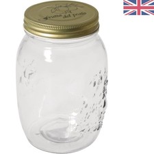 Elegant 1L Glass Jar with