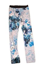 H&M Floral Blue Print Leggings