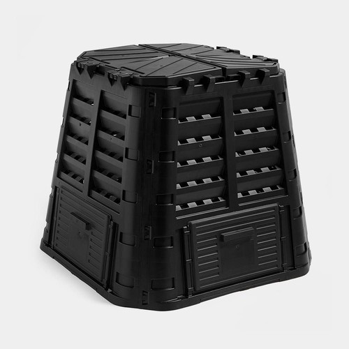 Black 480l composter - 480l, for