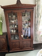 Fine Victorian Mahogany Glazed Bookcase/cabinet
