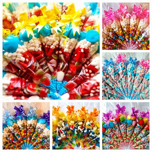Pre filled sweet - filled, cones