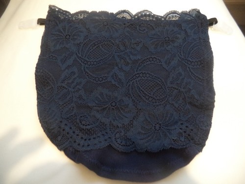 Lovely navy all lace - lovely,, modesty