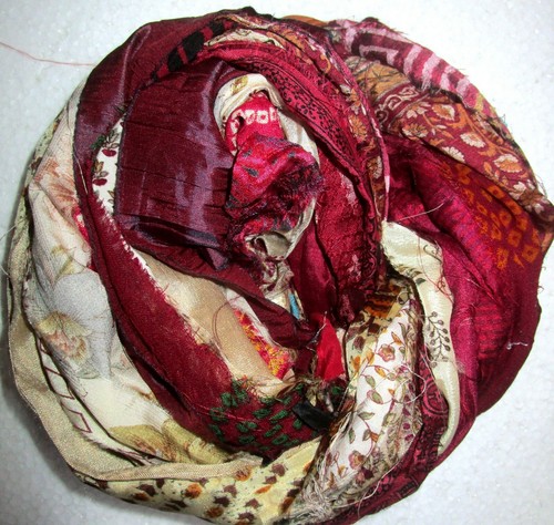 Yards recycled art silk - recycled,