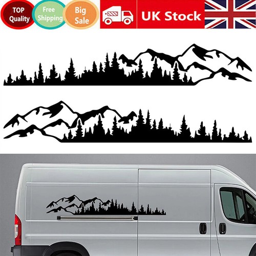 2pcs mountain range vinyl - 2pcs,