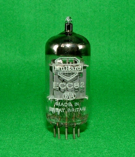 Ecc82 12au7 mullard gf2 valve - 12au7,