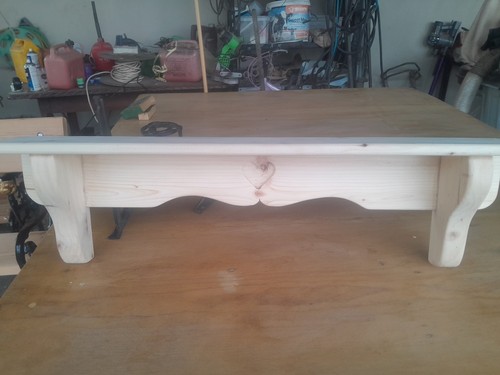 Pine shelf wall - pine,