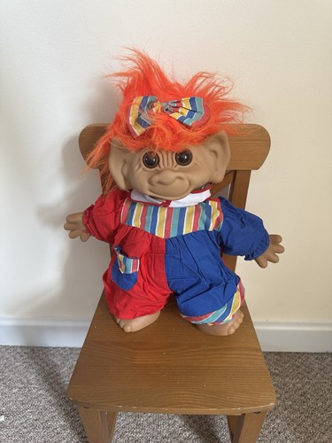 Uneenda vintage troll - uneenda, 15”