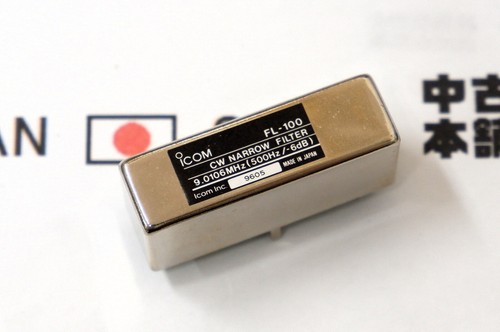 100 icom narrow filter - cw,