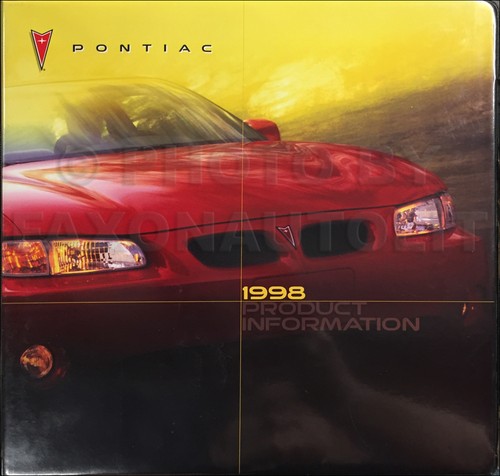1998 pontiac color upholstery - 1998,