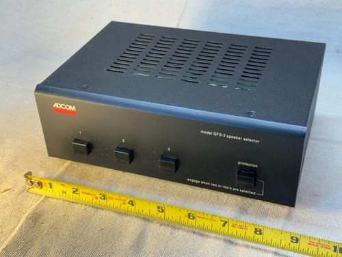 Adcom gfs speaker - gfs-3, selector