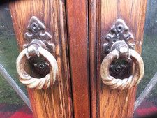 Vintage Cabinet Lead Glass