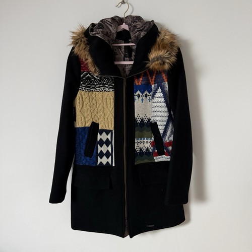 Desigual patchwork wool blend - desigual,
