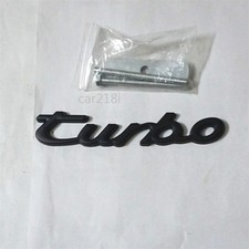 1x Matte Black turbo New Big