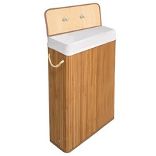 KNIGHT Bamboo Laundry Basket
