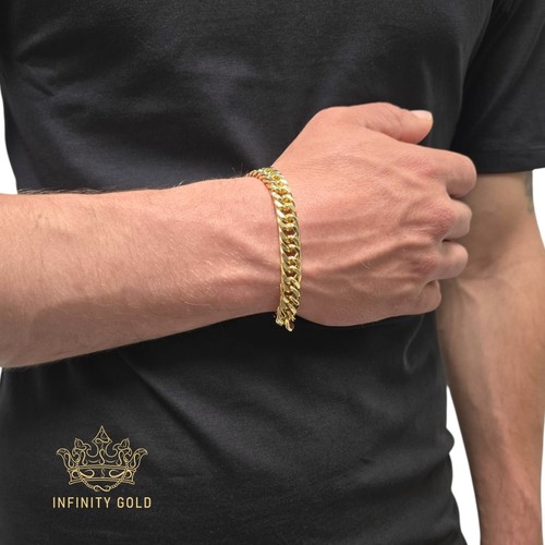 Mens 9ct gold 10mm - 9ct,