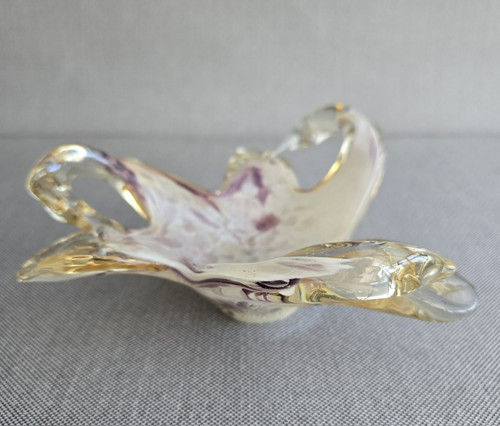 Vintage murano glass bowl - murano,