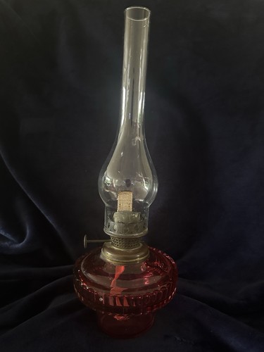 Vintage cranberry glass