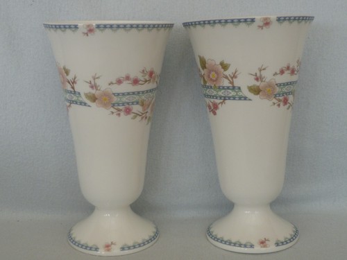 Pair coalport bone china - pair,