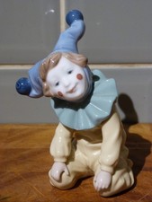 NAO Lladro Small Boy Jester