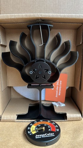 Stove fan heat powered silent - stove,