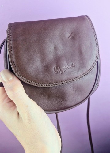 Vintage leather crossbody - vintage,