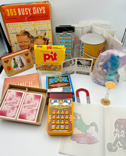 Vtg toy lot flinch rook - toy,