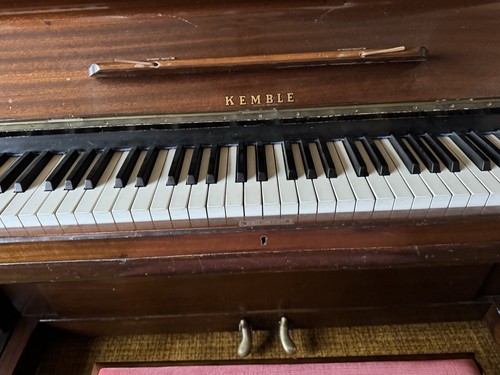 Kemble upright piano - kemble,
