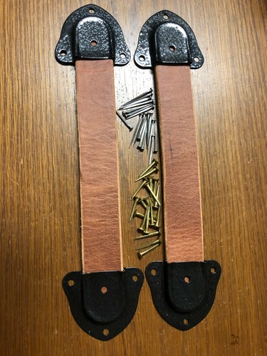 Antique trunk handles - trunk, handles-2