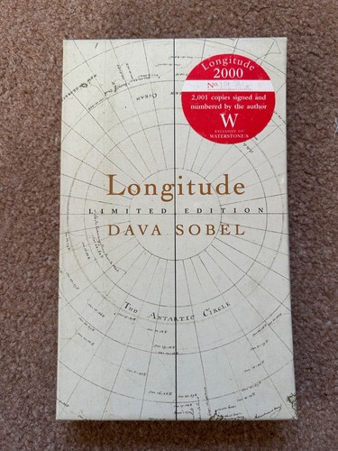 Dava sobel longitude signed - dava,